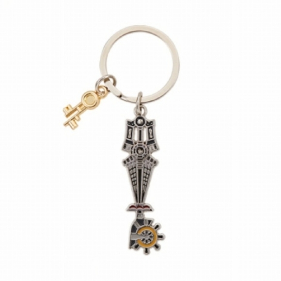 Kingdom Hearts Wheel of Fate Metal Keyblade Keychain - Picture 7 of 7